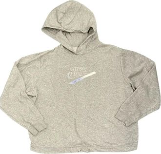 Nike Felpa con cappuccio e logo - Grigio