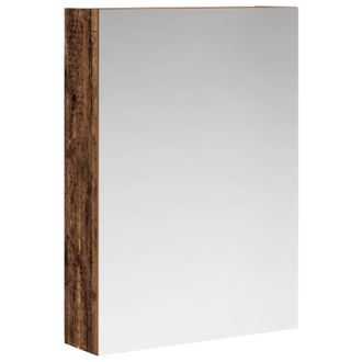 vidaXL Armario Con Espejo De Ba&ntilde;o Madera Vieja 50 X 14,5 X 70 Cm Vidaxl