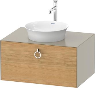 Duravit Duravit - Tulip Blanco, Mueble De Pared, Ancho 800 X Fondo 550mm