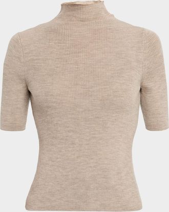 Veronica Beard Alastair Merino Wool Sweater