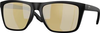 Costa MAINSAIL XL Sunrise Silver Mirror Polarized Glass Square Mens Sunglasses 6S9131 913104 59