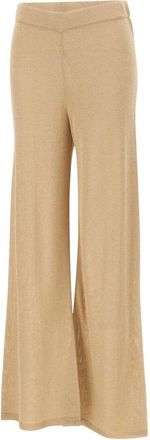 KANGRA Wijde broek - Dames - Wijde Broeken - Geel - L - Broeken