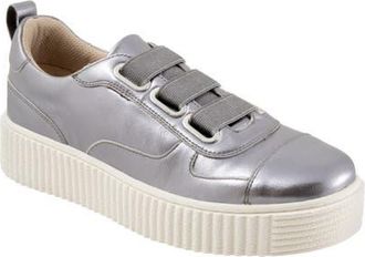 Trotters Bliss Platform Sneaker in Pewter at Nordstrom, Size 11