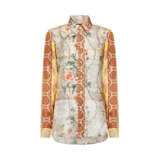 Pierre-Louis Mascia Shirts, female, Multicolor, Size: XL Aloe Longsleeve Shirt