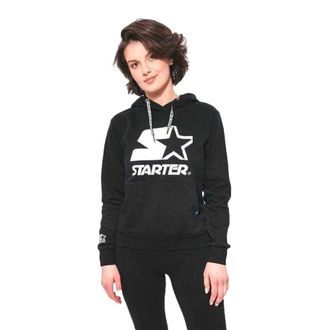 Starter Dames/dames Logo Hoodie (Zwart)