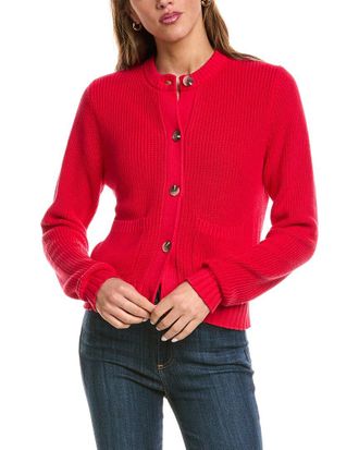 525 america Crewneck Pocket Cardigan
