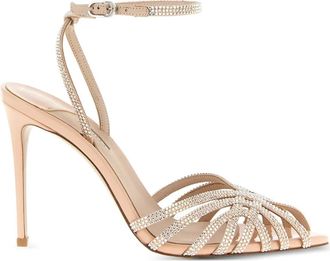 Le Silla Sandali Embrace Divina con cinturino alla caviglia - Toni neutri