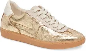 Dolce Vita Notice Sneaker in Gold Distressed Leat at Nordstrom Rack, Size 5.5