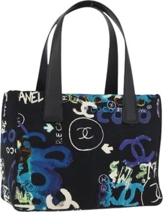 Chanel Pre-owned Tote Bags, female, Multicolor, Size: ONE SIZE Pre-owned Vintage Tote Bag