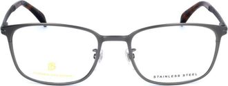 David Beckham Db 7016 Rectangular Stainless Steel Eyeglasses