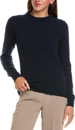Sofiacashmere Sofiacashmere Ruffle Mock Neck 100% Cashmere Sweater