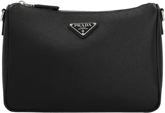 Prada Black Logo Crossbody Bag