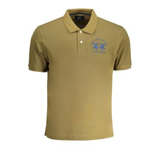 La Martina La Martina, Polo Shirts, male, Green, Size: 2XL Short Sleeve Polo