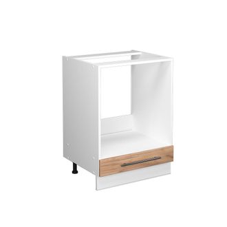 Vicco Armario Para Horno Empotrado Fame-line, Roble Dorado, 60 Cm Sin Encimera