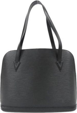 Louis Vuitton Pre-owned Handbags, female, Black, Size: ONE SIZE Pre-owned Epi Shoulder Bag