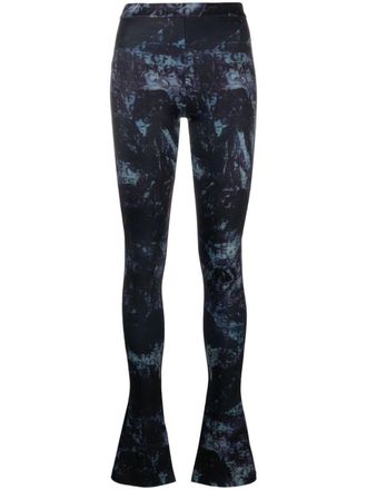 Off-white Leggings svasati - Nero