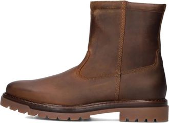 Mazzeltov Stijlvolle heren enkellaarzen - Heren - Enkellaarsjes - Bruin - 44 EU - Schoenen
