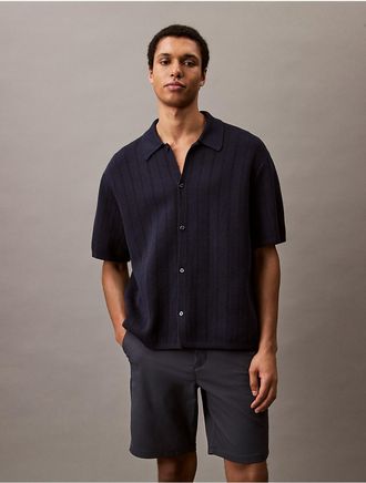 Calvin Klein Mens 9 Stretch Tech Short - Navy - 32