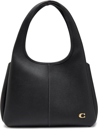 Coach Lana Pebbled Leather Shoulder bag - Black - One Size