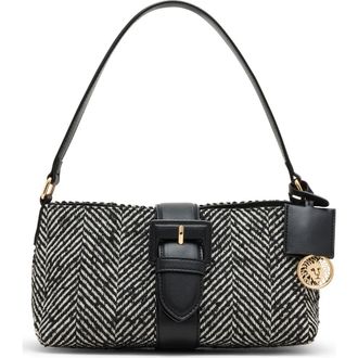 Anne Klein East/West Shoulder Bag in Black/black-White at Nordstrom Rack