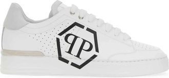 Philipp Plein Maxi Hexagon Sneakers - Heren - Sneakers - Wit - 45 EU - Schoenen