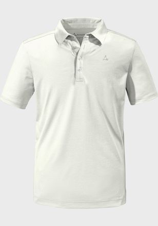 Sch&ouml;ffel Poloshirt SCH&Ouml;FFEL CIRC Polo Shirt Tauron M, Herren, Gr. 46, grau (9180, grau), Oberstoff: 100% Polyester, V-Ausschnitt, Shirts Poloshirt