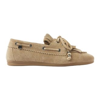VIA VAI Schoenen, Dames, Beige, 38 EU, Leer, June Loua Mocassins