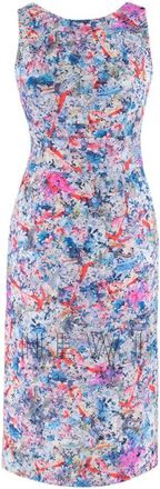 Erdem Floral Print Cut Out Midi Dress Size S