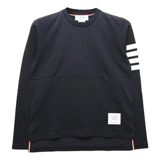 Thom Browne (WMNS) THOM BROWNE Long Sleeve T-Shirt Navy FJS103G-07862-415