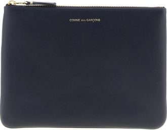 Comme Des Gar&ccedil;ons Arecalf Sa 5100 Wallet - Dames - Portefeuilles - Blauw - ONE Size - Leer - Accessoires