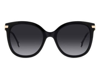 Carolina Herrera Grey Shaded Square Ladies Sunglasses HER 0134/S 0807/9O 55