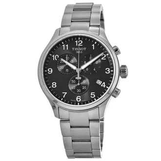Tissot Chrono XL Classic Black Dial Stainess Steel Mens Watch T116.617.11.057.01
