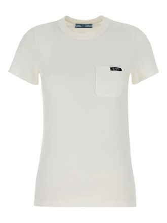 Prada chest-pocket crew-neck T-shirt - White