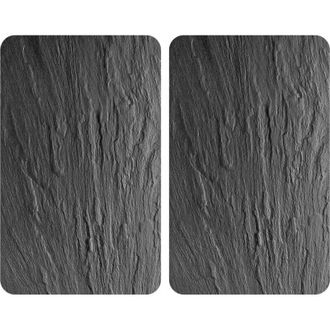 WENKO Placas Cobertoras De Vidrio Universales Xl Pizarra 2 Unidades Xl Cocinas