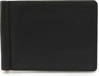 Louis Vuitton Taiga Black Noir Taiga Leather Money Clip (Pre-Owned)