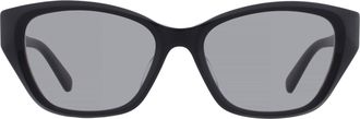Ferragamo Grey Cat Eye Ladies Sunglasses SF2125SLB 001 53