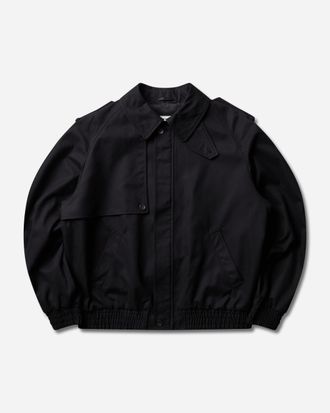 Maison Margiela Men s Cotton Twill Jacket Black