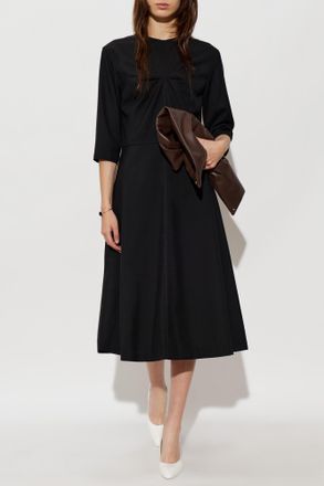 Marni Wool Dress, Womens, Black