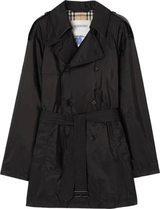 Burberry Leadenham Trenchcoat - Heren - Trenchcoats - Zwart - L - Polyester - Jassen