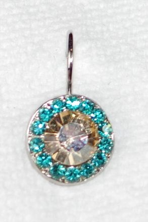 Mariana Womens Fairytale Earrings In Teal