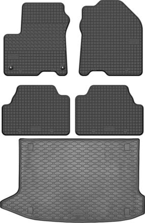 OEM Juego De Alfombrillas De Goma Para Coche Y Alfombrilla Para Maletero Para Hyundai Kona I Crossover (modelo 2018)