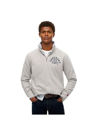 Superdry heren sweatshirt met essenti&euml;le sportkleding
