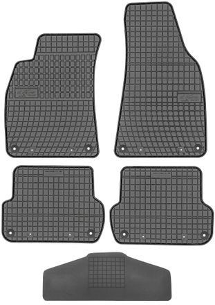 OEM Alfombrillas Frogum Et0729 - Cubierta 200000/1 - Audi A4 B6 B7 2000-2007 / Seat Exeo 2008-2013 - Espacio Para Los Pies Delantero Y Trasero Av - Instal