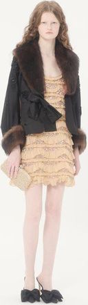 Valentino Garavani Minaudiere Valentino Garavani Carry Secrets con perle e strass Donna CRYSTAL/CREMA UNI