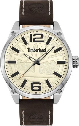 Timberland Ripley Z Watch - Heren - Horloges - Grijs - ONE Size - Leer - Accessoires