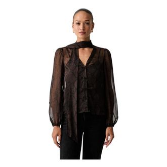 Twinset Mujer, Blusas y Camisas, Marr&oacute;n, Talla: XS