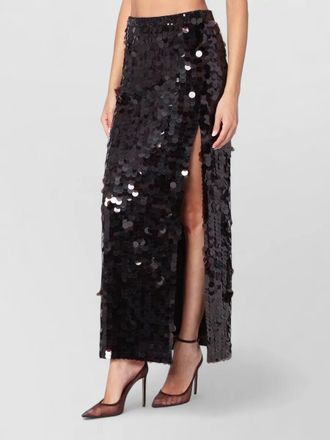 P.A.R.O.S.H. sequin pencil skirt