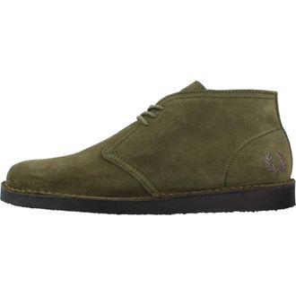 Fred Perry Hombre, Zapatos, Verde, Talla: 44 EU