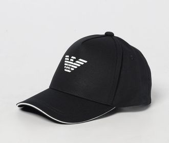 Emporio Armani Cappello Emporio Armani in cotone con stampa logo