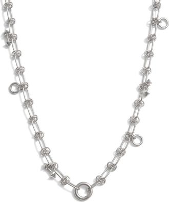 Awe Inspired Long Collector Necklace in 925 Sterling Silver at Nordstrom